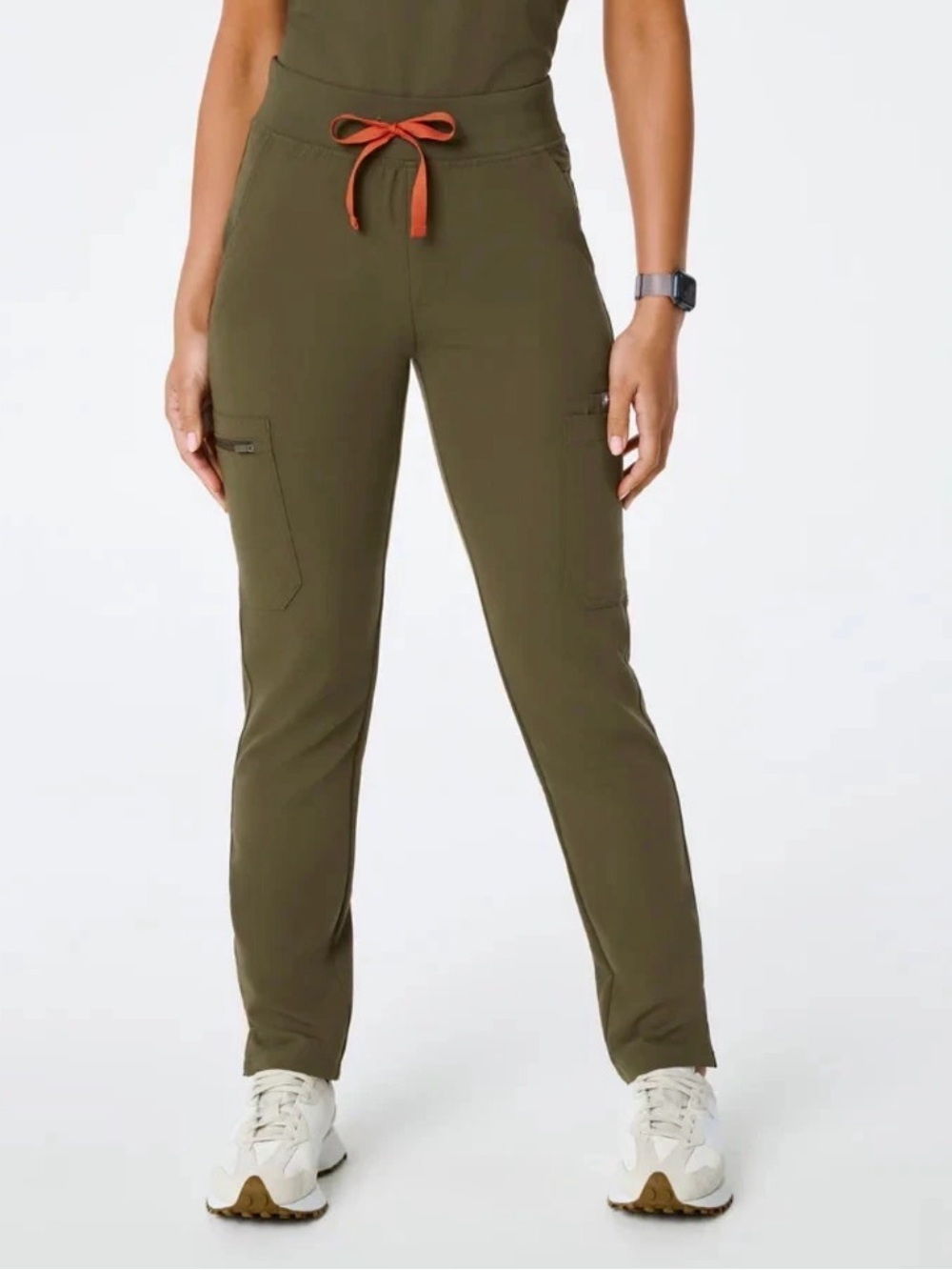FIGS size large petite pants